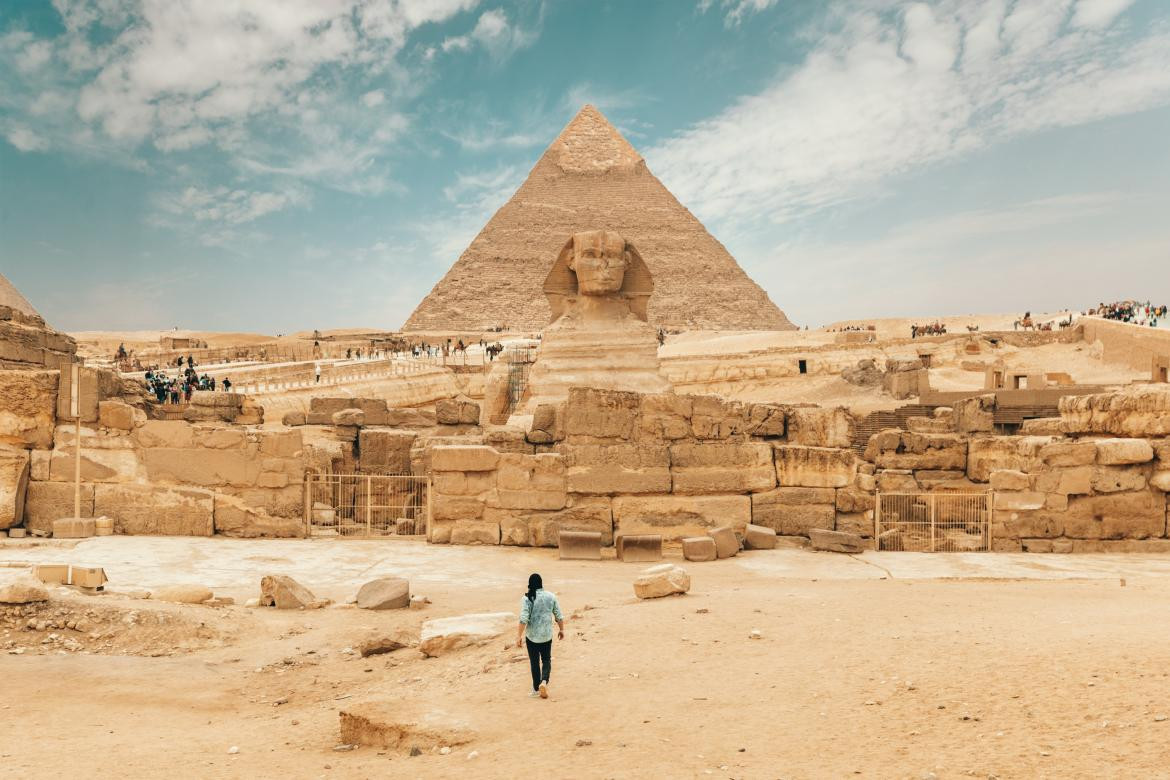 Pirámides de Egipto. Foto: Unsplash.
