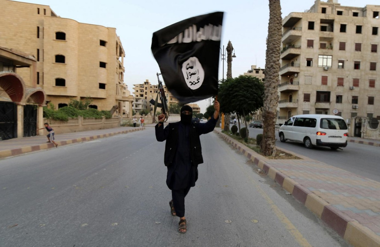 Militante del Estado Islámico. Foto: Reuters.