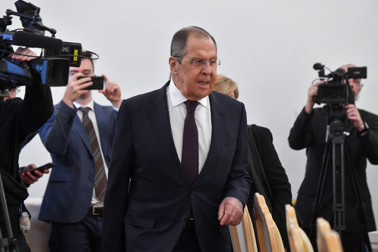 El ministro de Asuntos Exteriores ruso, Sergei Lavrov. Reuters